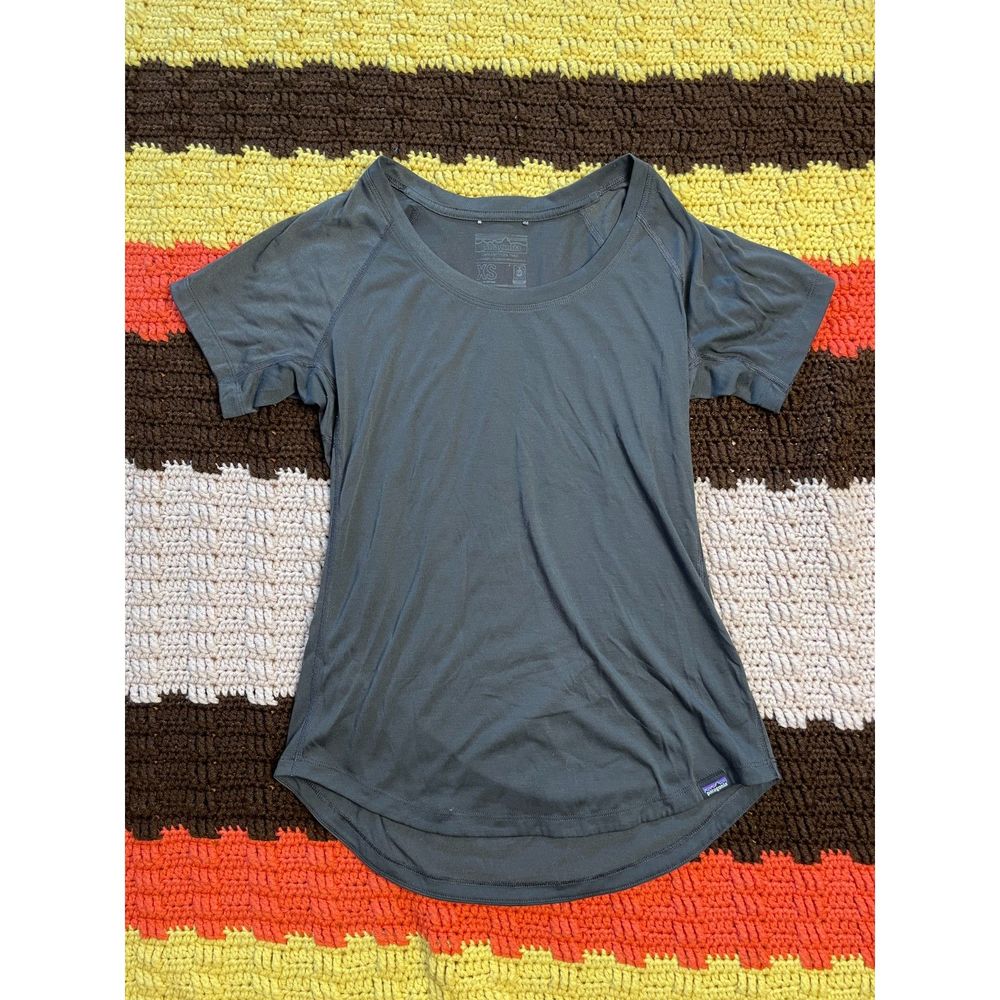 Grey Cool Trail Top by Patagonia, Size XS